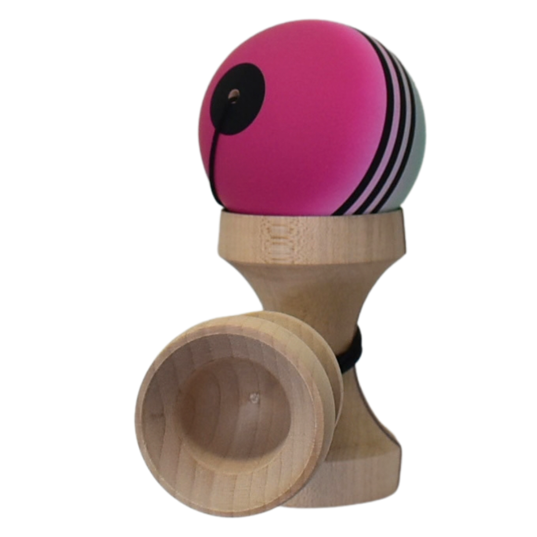 Cereal Kendama Spearmint berry Hybrid 204 Shape Beech Cloud+ Clear