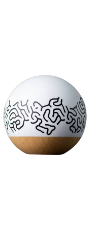 KENDAMA ISRAEL WHITE MAGMA – RHINO CLEAR TAMA ONLY – FANKEN