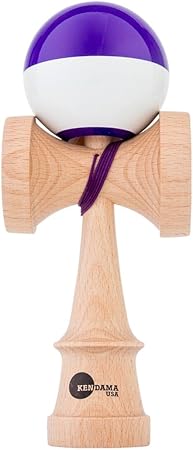 KENDAMA USA Kaizen Kendama ジェット シェイプ ハーフスプリット パープル