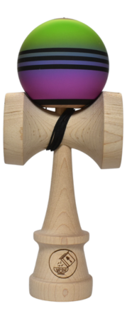Cereal Kendama -Grape Splash- Hybrid 2o4 Shape Maple+Beech Cloud+
