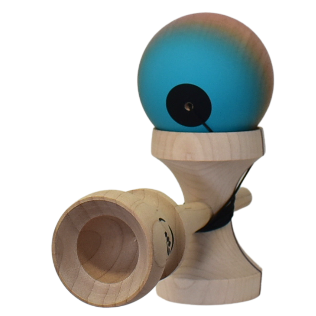 Cereal Kendama Neon fade Summit Shape Beech Cloud+ Clear