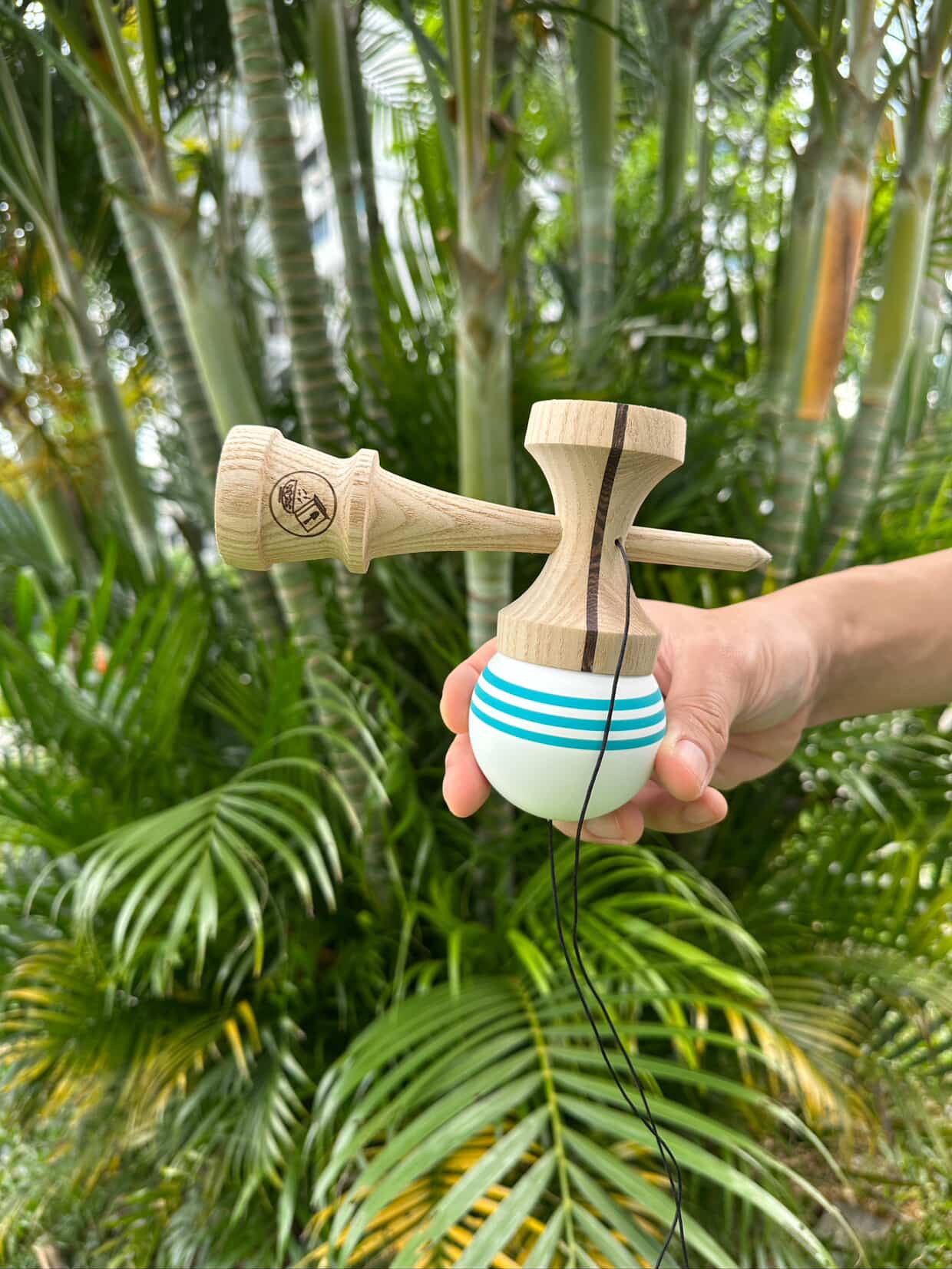 Cereal Kendama KWC Teal Hybrid 2o4 Shape 送料無料