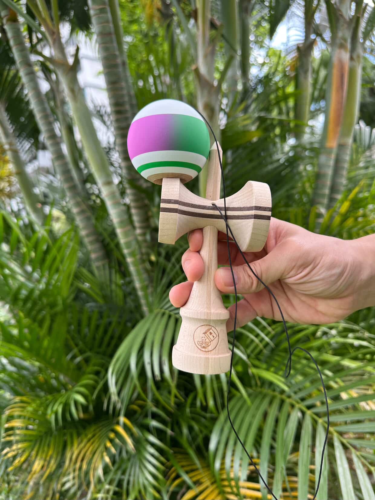 Cereal Kendama Jonny Mod - Green/Purp Ascent 2 Shape 送料無料
