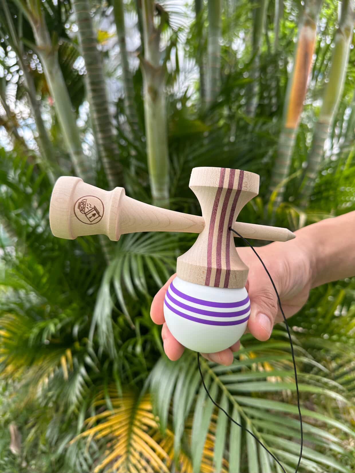 Cereal Kendama KWC Purple Hybrid 2o4 Shape 送料無料