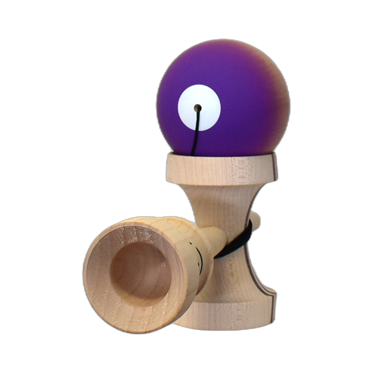 Cereal Kendama Purple snow cone Trinity Shape Beech Cloud+ Clear