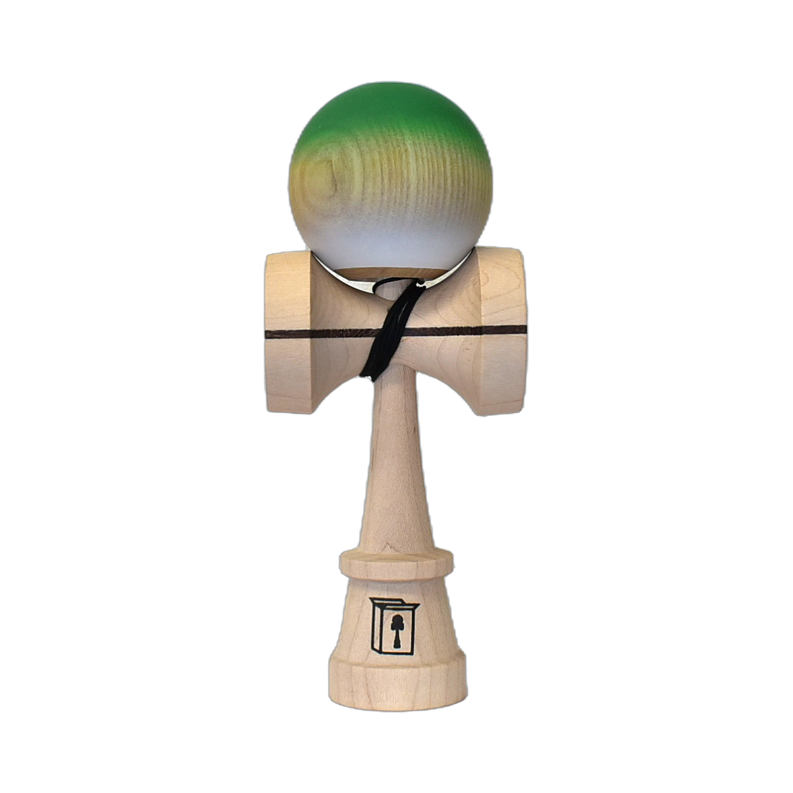 Cereal Kendama Green snow cone UNO Shape Ash Cloud+ Clear けん玉