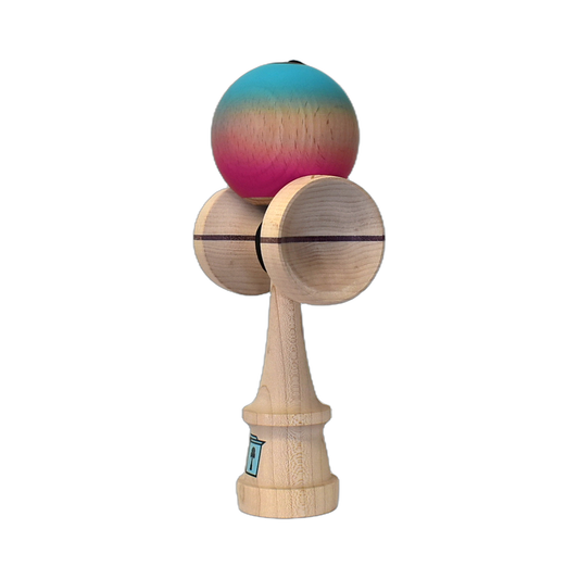 Cereal Kendama Neon fade Summit Shape Beech Cloud+ Clear