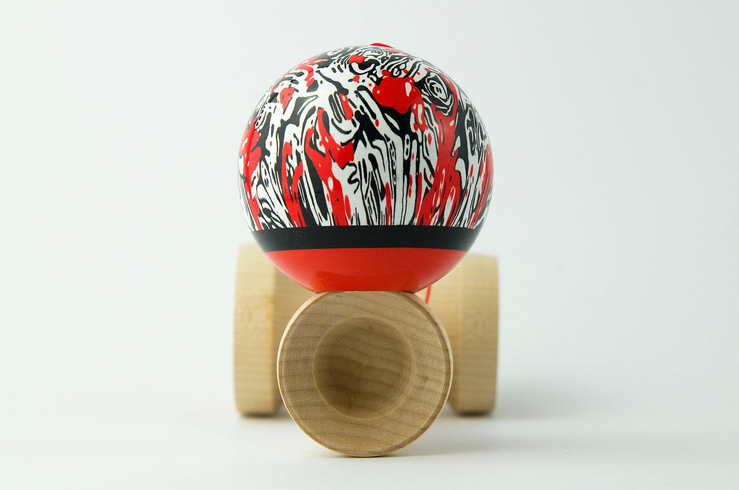 Okendama Dusk Series - Red Tales - ZERO1 shape, SHTICK paint