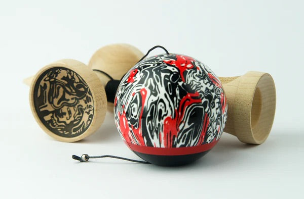 Okendama Dusk Series - Black Tales - ZERO1 shape, SHTICK paint