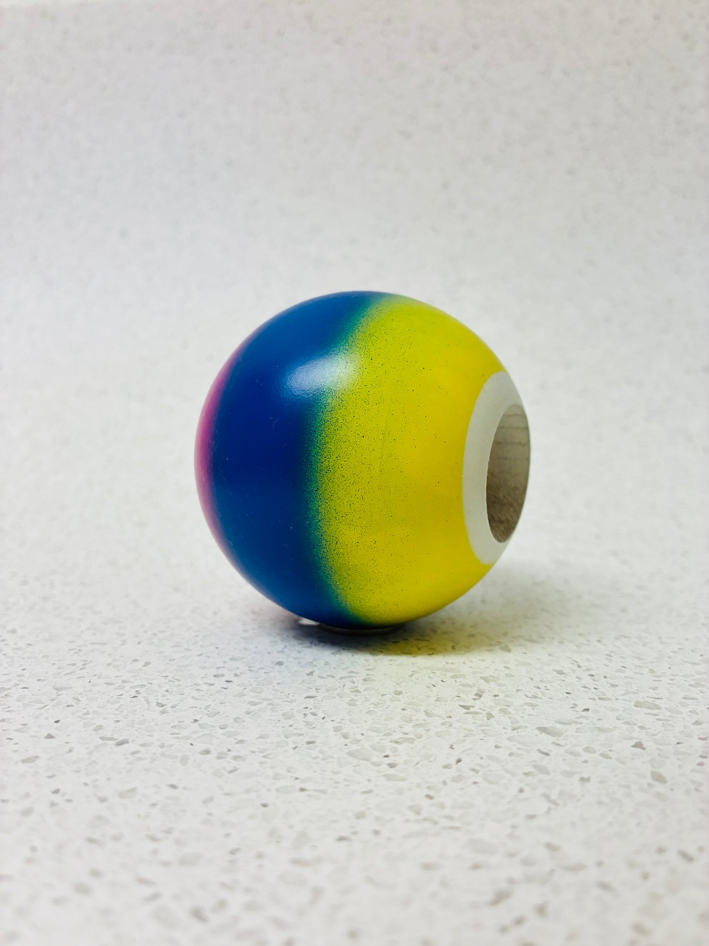 Okendama NEO TAMA only - Maple - FADE Blue / Yellow-Pink 玉のみ