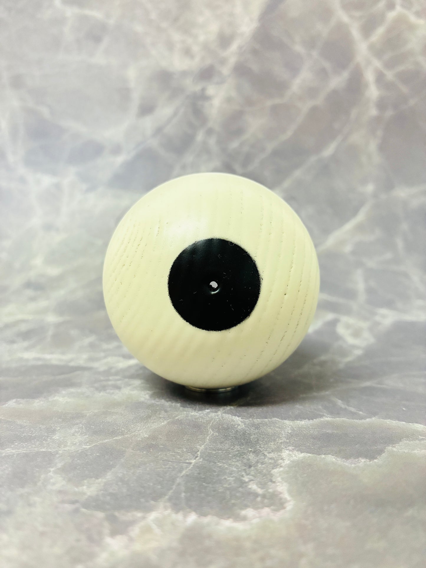Okendama NEO Tama Only - Crafted European wood Ash Milky White 玉のみ