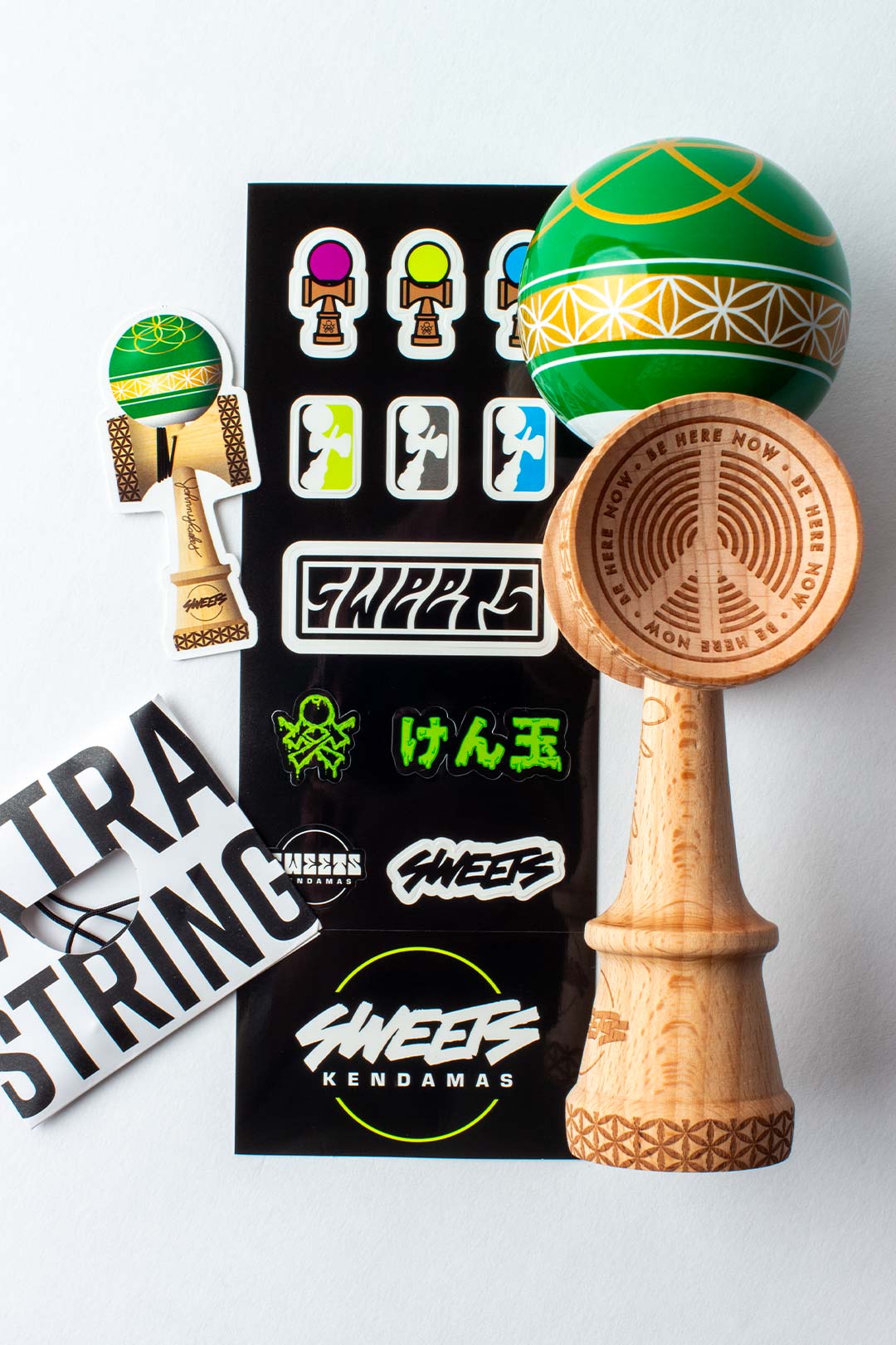 SWEETS KENDAMA Johnny Raekes V2 Antiskid Broken Shape ALL Beech