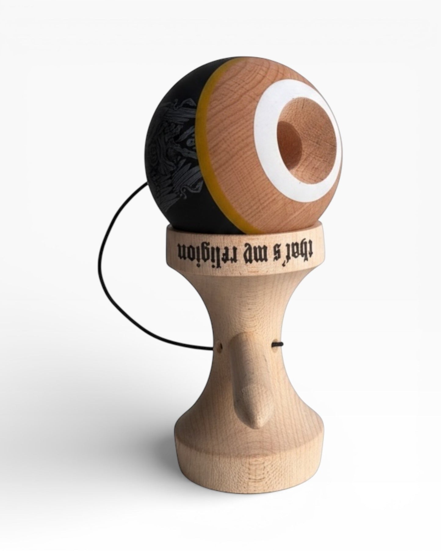Okendama × Kendamism Baphomet Maple/Beech - AntiSkid