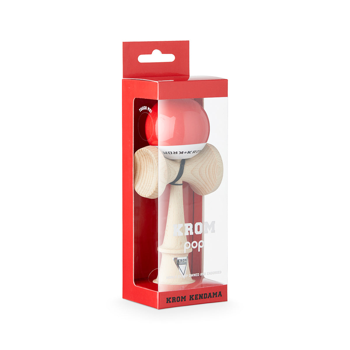 KROM POP LOL スティッキークリア レッド