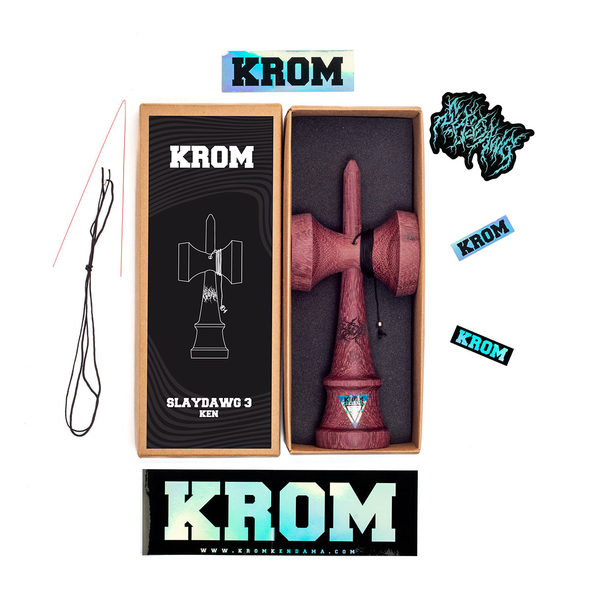 KROM SLAYDAWG 3 KEN · PURPLE HEART 剣のみ