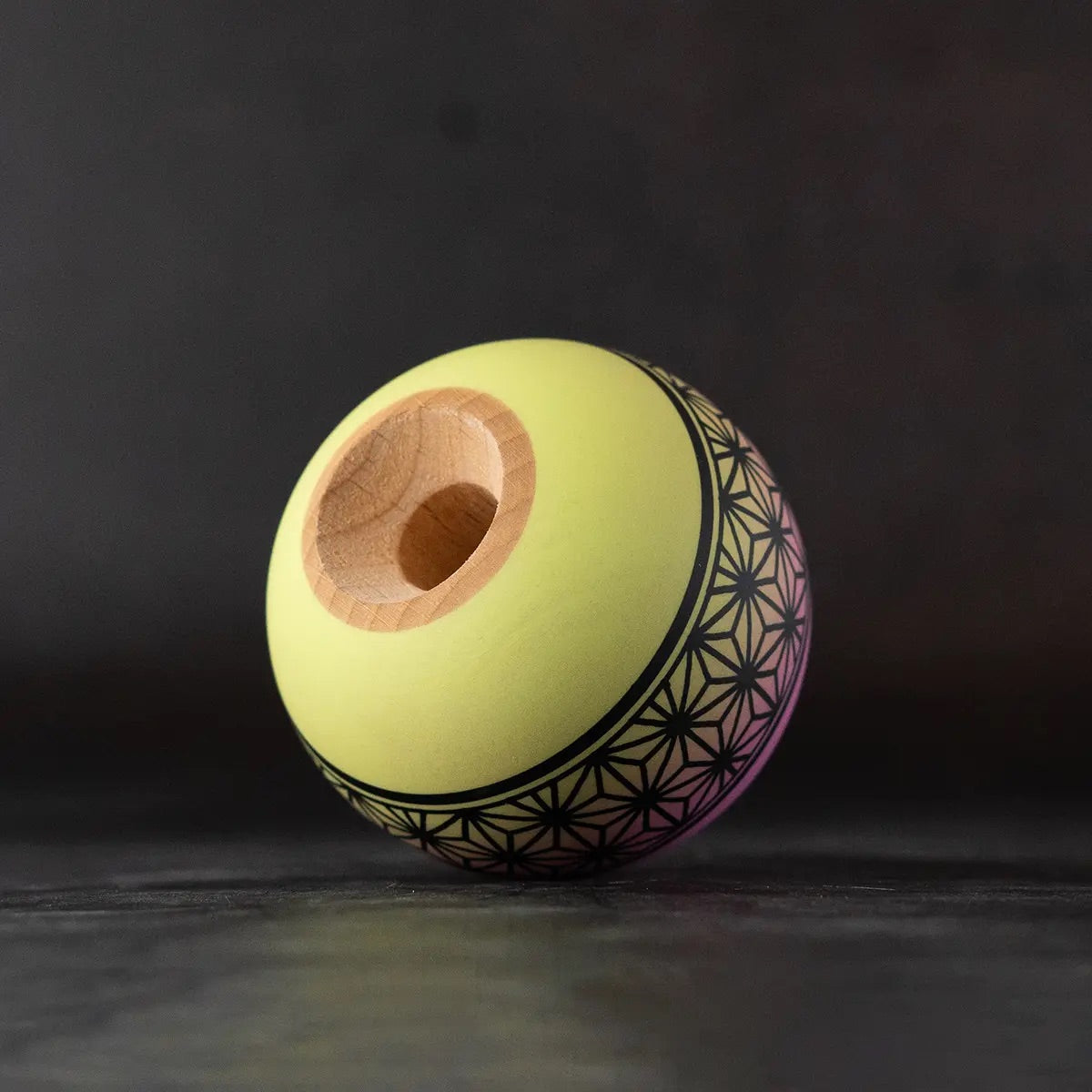 KENDAMA ISRAEL Pink / Lime ASANOHA TAMA ONLY