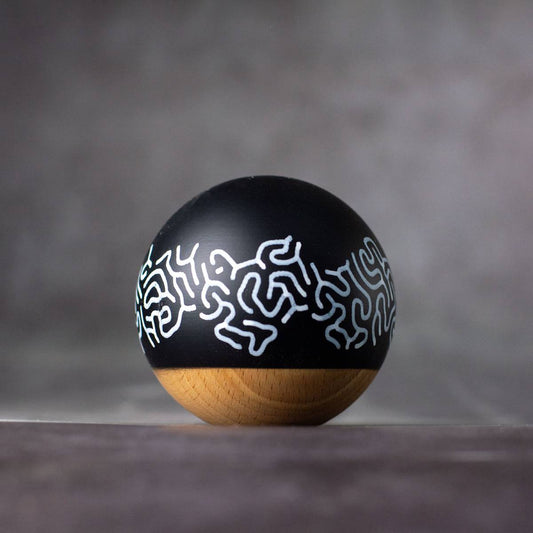 KENDAMA ISRAEL BLACK MAGMA – RHINO CLEAR TAMA ONLY
