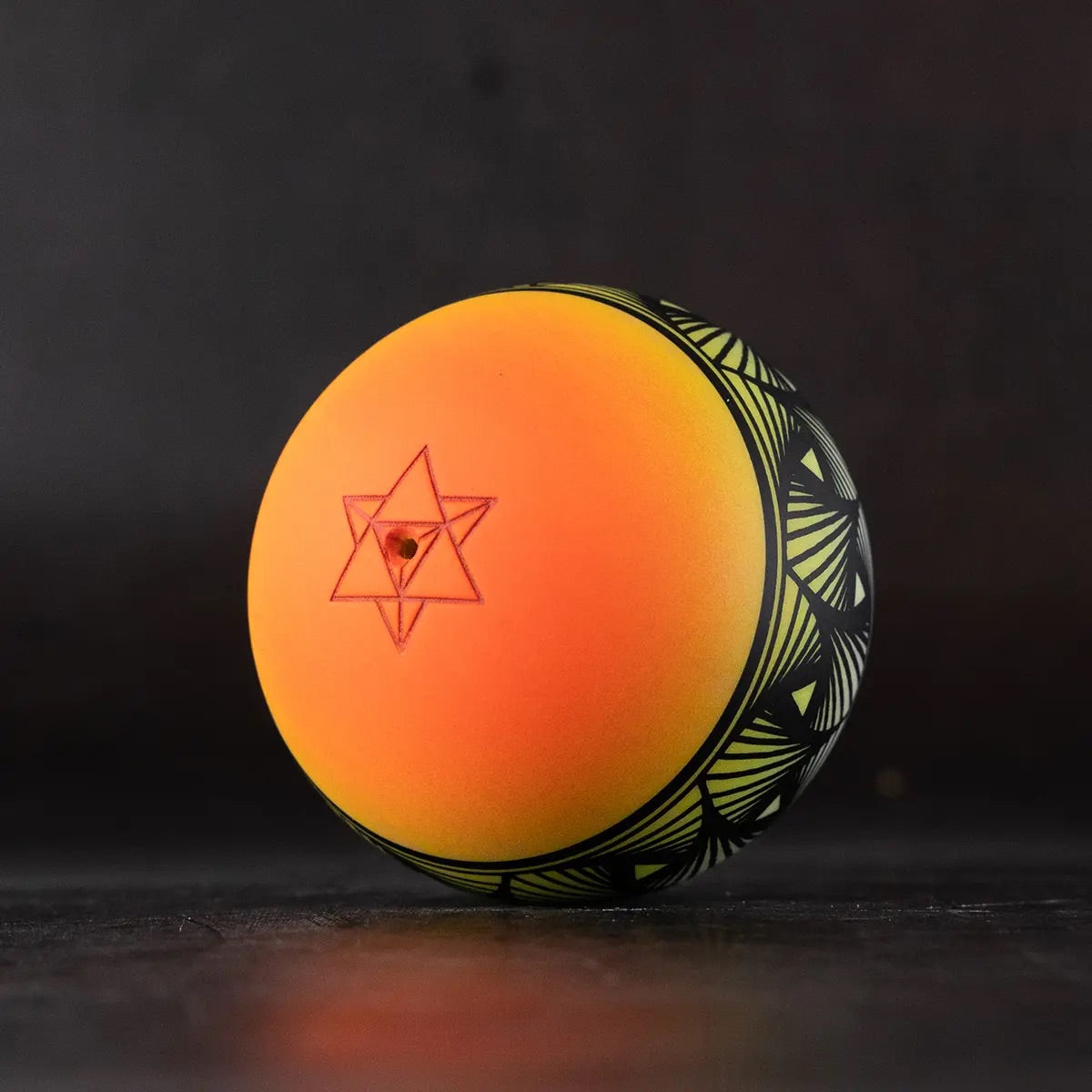 KENDAMA ISRAEL Neon Orange/Yellow Faded TETRAH TAMA ONLY
