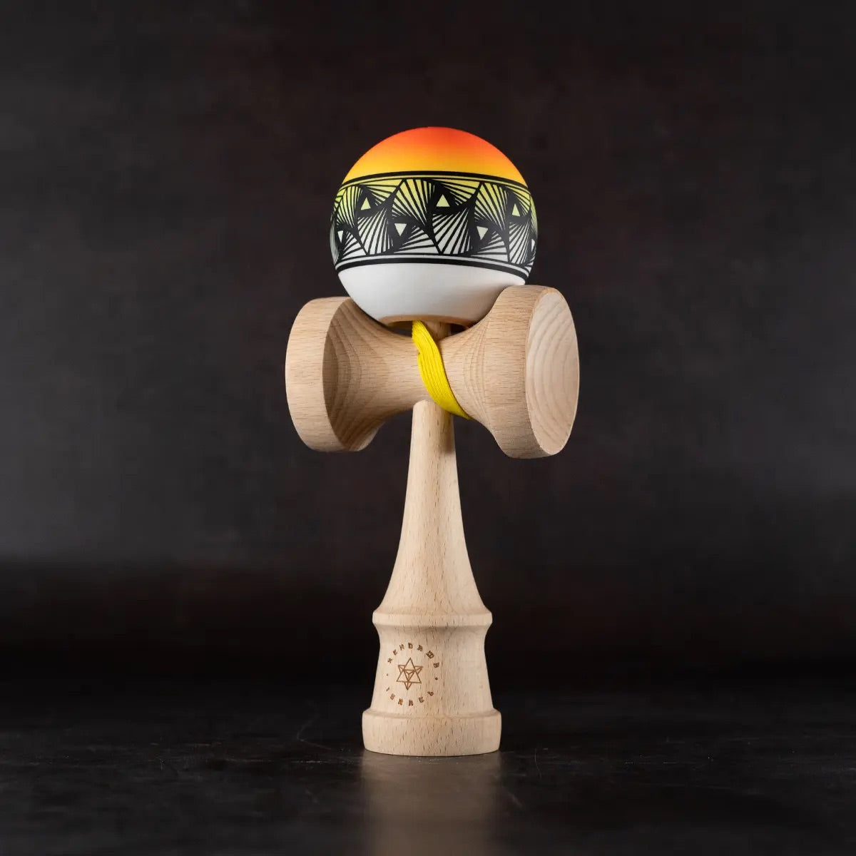 KENDAMA ISRAEL Neon Orange/Yellow Faded TETRAH TAMA ONLY