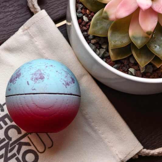 Winner kendama GECKO Crimson-Blue Planet Tama only Maple