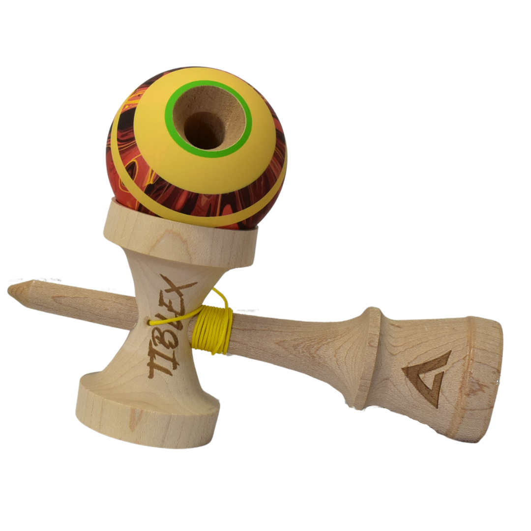 Active Kendama Tiblex Pro mod 3.0 Antiskid 2.0 Matte