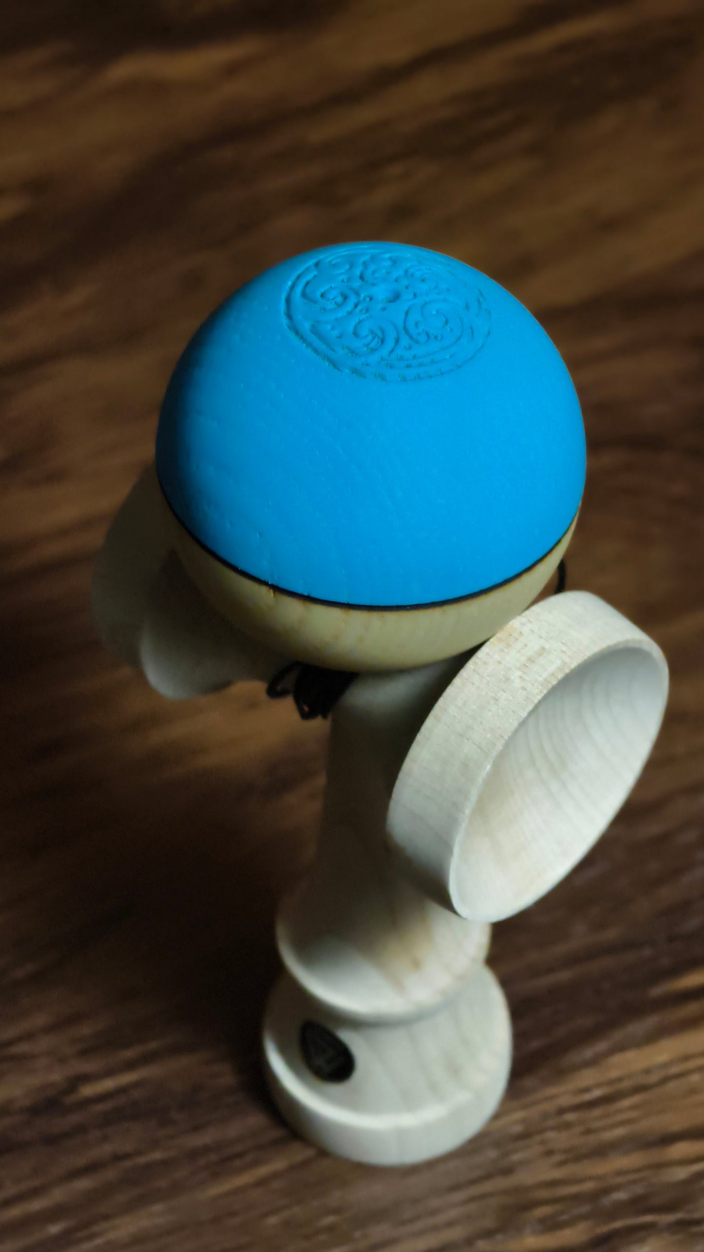 Winner kendama GECKO Blue ocean waves Tama only Maple
