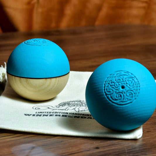 Winner kendama GECKO Blue ocean waves Tama only Maple