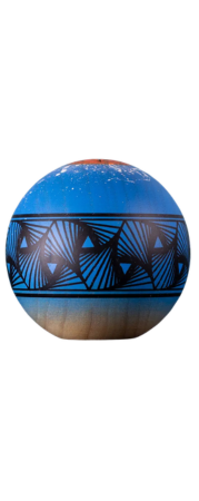 KENDAMA ISRAEL Blue/Orange Faded TETRAH TAMA ONLY