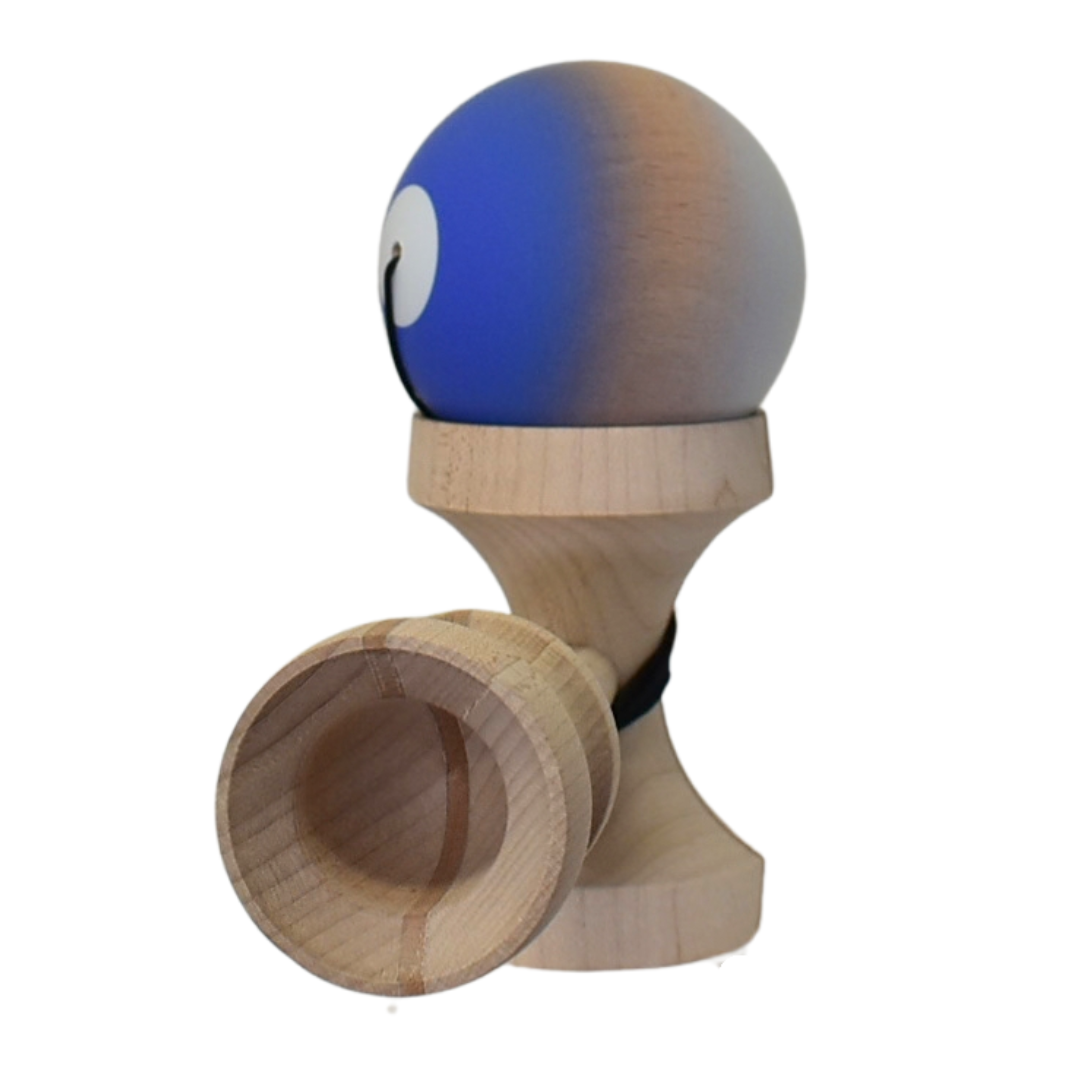 Cereal Kendama Blue snow cone  Summit Shape  Beech Cloud+ Clear