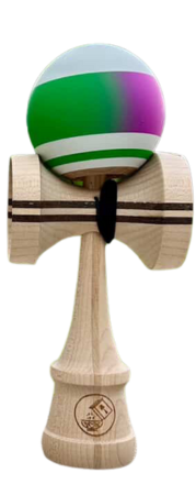 Cereal Kendama Jonny Mod - Green/Purp Ascent 2 Shape 送料無料