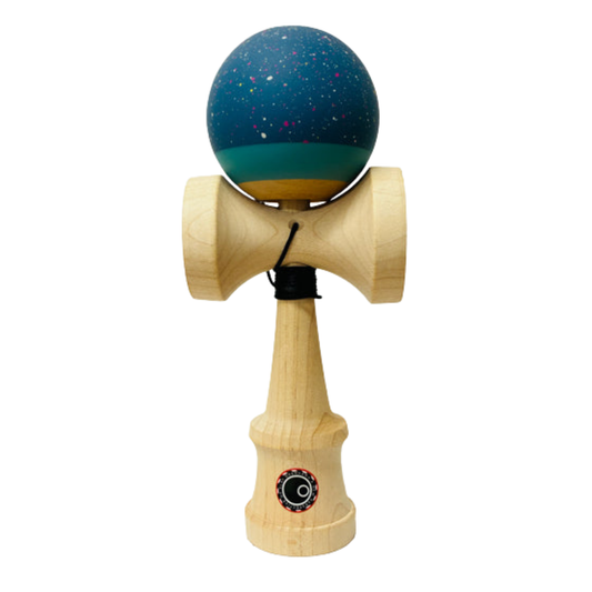 Okendama SPLATTER - REVO - Full Maple - Blue
