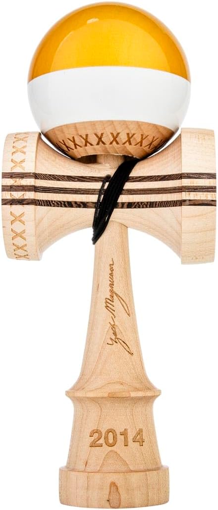 けん玉 KENDAMAUSA ザック・マグナソン プロモデル 10周年記念モデル PRO533 シルクペイントモデル 改善 けん玉 Zach Magnuson Pro Model v3 Luna Shape 10Year