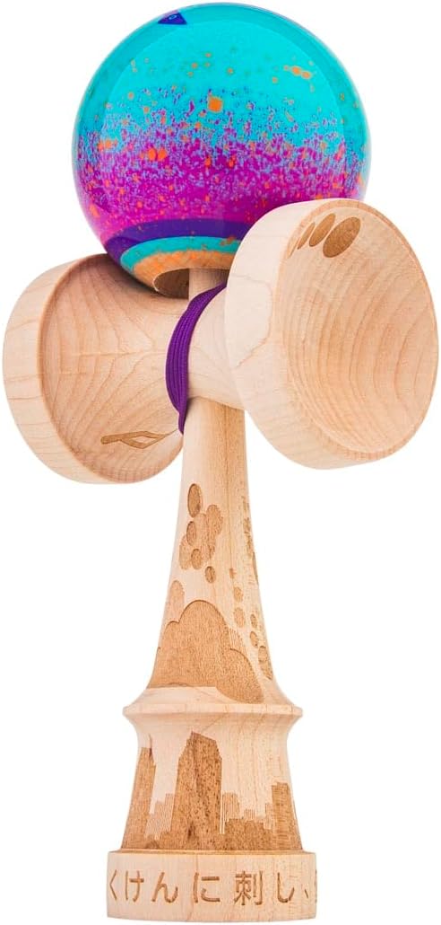 けん玉 KENDAMAUSA ケニヤッタ・ウィリアムズ プロモデル PRO532 スーパースティックペイント 改善 けん玉 Kenyatta Williams Pro Model