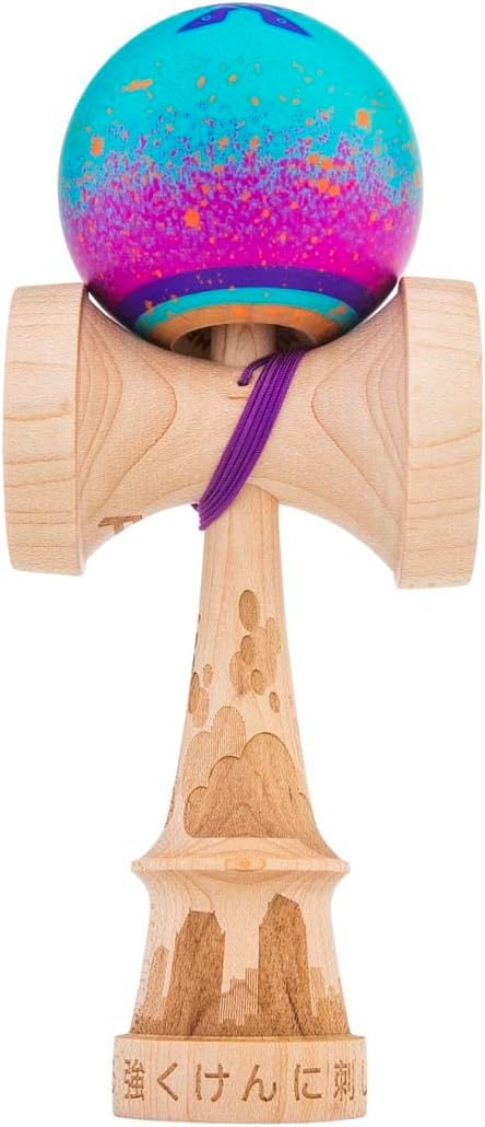 けん玉 KENDAMAUSA ケニヤッタ・ウィリアムズ プロモデル PRO532 スーパースティックペイント 改善 けん玉 Kenyatta Williams Pro Model