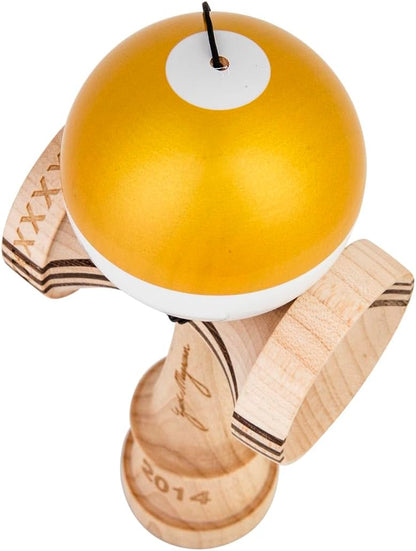 けん玉 KENDAMAUSA ザック・マグナソン プロモデル 10周年記念モデル PRO533 シルクペイントモデル 改善 けん玉 Zach Magnuson Pro Model v3 Luna Shape 10Year