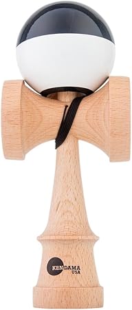 KENDAMA USA Kaizen Kendama ジェット シェイプ ハーフスプリット ブラック