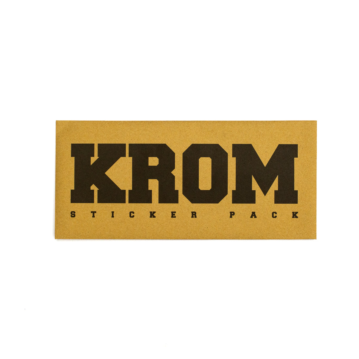 KROM Stickers - 20-Pack (Free Shipping via Click Post)