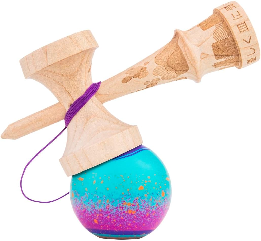 けん玉 KENDAMAUSA ケニヤッタ・ウィリアムズ プロモデル PRO532 スーパースティックペイント 改善 けん玉 Kenyatta Williams Pro Model