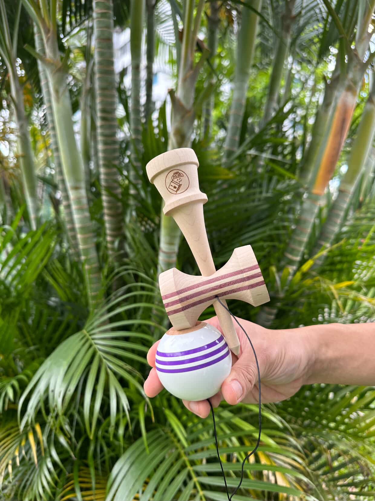 Cereal Kendama KWC Purple Hybrid 2o4 Shape 送料無料