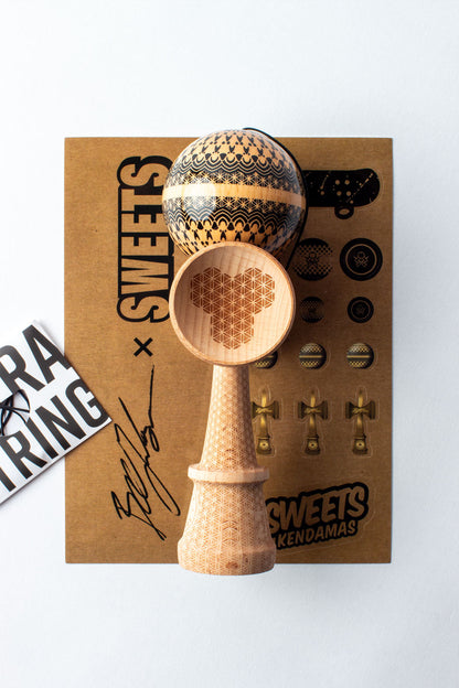 SWEETS KENDAMA BOO JOHNSON - SACRED - LEGEND SHAPE-ANTI-SKID 2.0