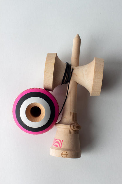 SWEETS KENDAMA  BROKEN BONES - ELECTRIC PINK Anti-Skid 2.0