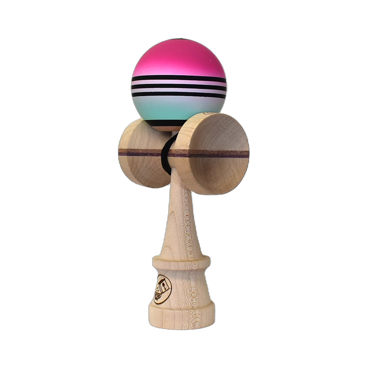 Cereal Kendama Spearmint berry Hybrid 204 Shape  Beech Cloud+ Clear
