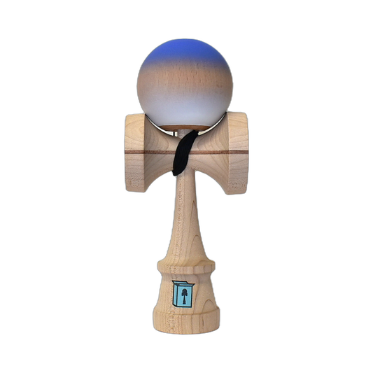 Cereal Kendama Blue snow cone  Summit Shape  Beech Cloud+ Clear