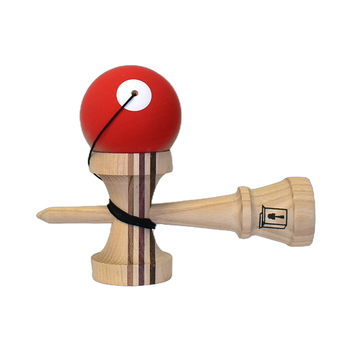 Cereal Kendama Red snow cone Rethink Shape  Beech Cloud+ Clear