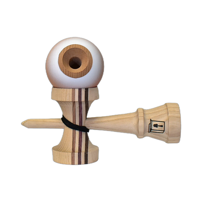 Cereal Kendama Red snow cone Rethink Shape  Beech Cloud+ Clear