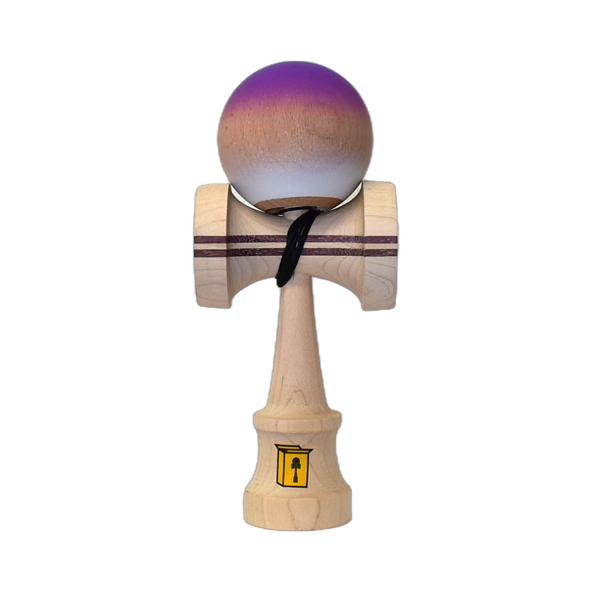 Cereal Kendama Purple snow cone Trinity Shape  Beech Cloud+ Clear