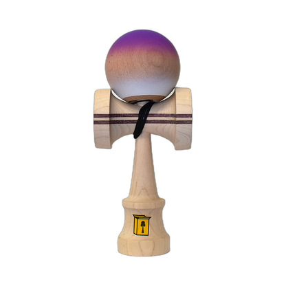 Cereal Kendama Purple snow cone Trinity Shape  Beech Cloud+ Clear