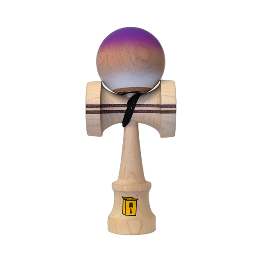 Cereal Kendama Purple snow cone Trinity Shape  Beech Cloud+ Clear
