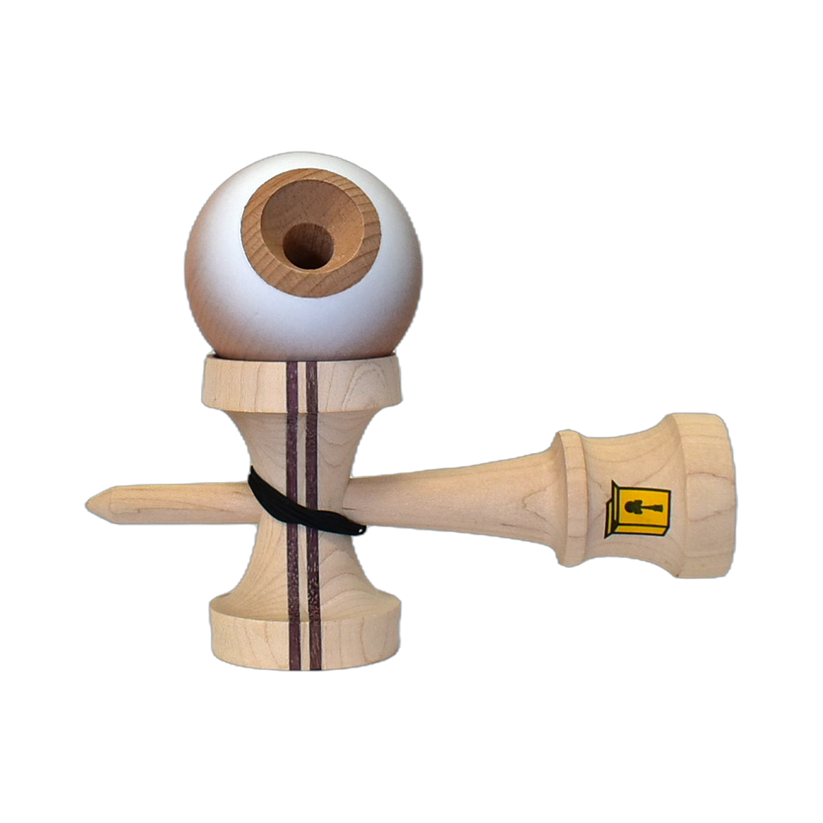 Cereal Kendama Purple snow cone Trinity Shape  Beech Cloud+ Clear