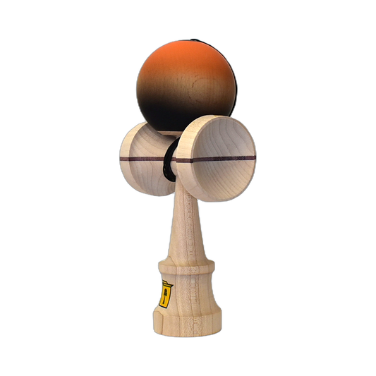 Cereal Kendama Pumpkin spice Trinity Shape  Beech Cloud+ Clear